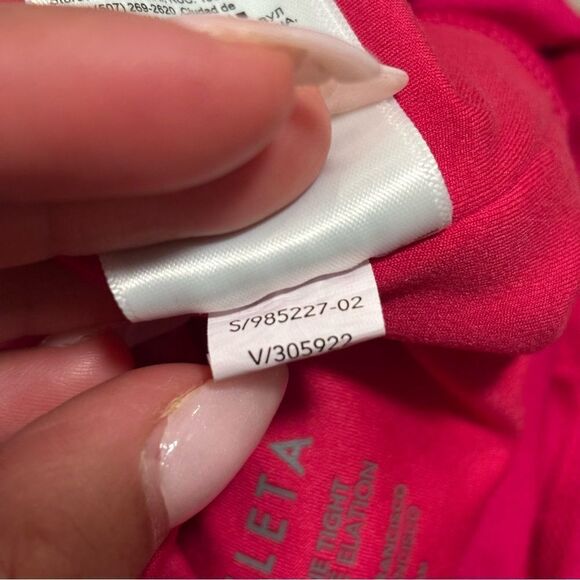 Athleta Elation Shine Tight Legging Cyclamen Hot Fuchsia Pink- Size 0 XXS - Picture 10 of 13